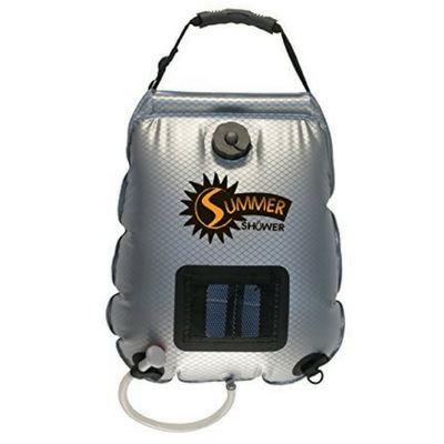 The Advanced Elements 5 gallon Summer Shower is the perfect solar camping shower.
