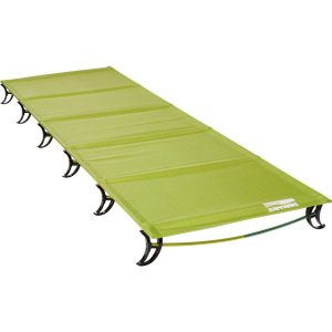 The Therm-a-rest Ultralite cot is the lightest and most packable backpacking cot
